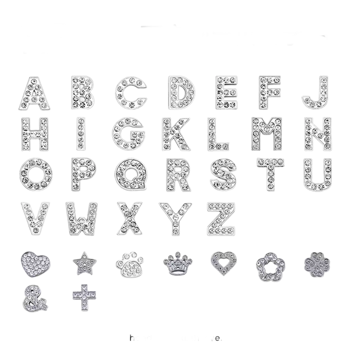Personalized Pet Collar Name Letter Charm